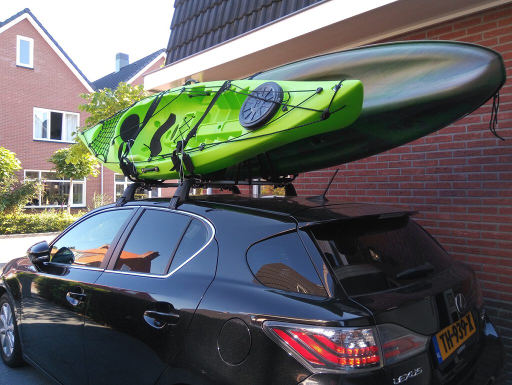 aanschaf van kayaks was een feit