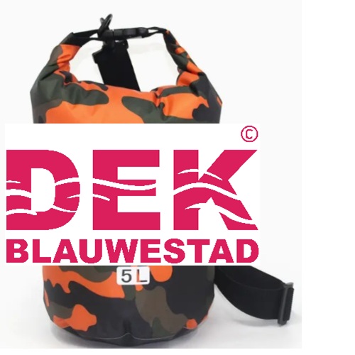 Waterproof bag tas huren verhuur tijdens varen kayakken verhuurhuren DEK Blauwestad Oldambtmeer Groningen Nederland